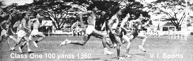 VI Sports - 100 metres final, 1960