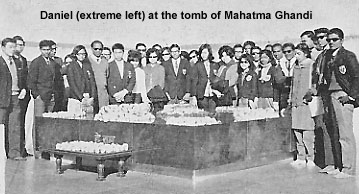 Ghandi's tomb