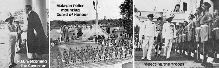 Presentation 
of HMS Malaya Bell - Pics 2