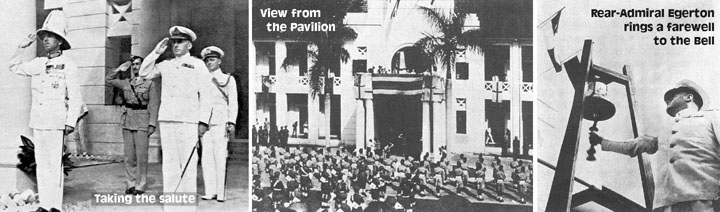 Presentation of HMS Malaya Bell - Pics 2