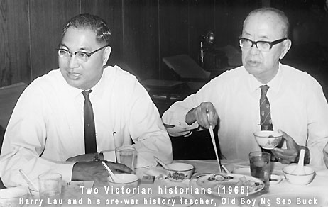 Harry Lau and Ng Seo Buck