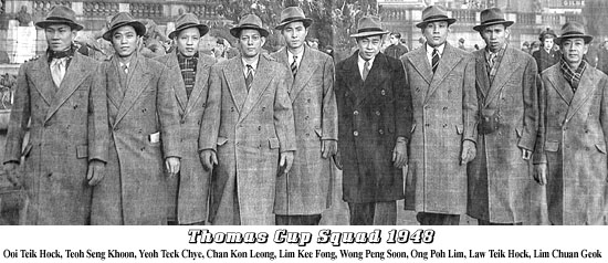 Thomas Cup Squad 1948