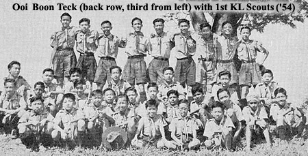 1st KL Scouts 1954