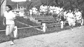 Girls take part