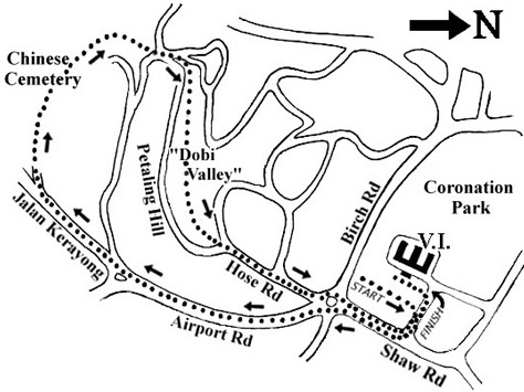 Cross Country Map