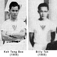 Tong Boo and Billy Tan