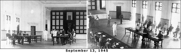 Jap Surrender - VI Hall 1945