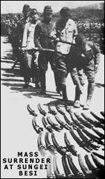 Mass surrender - Sg Besi