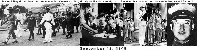 Jap Surrender - Singapore