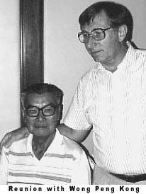 John with Wong Peng Kong
