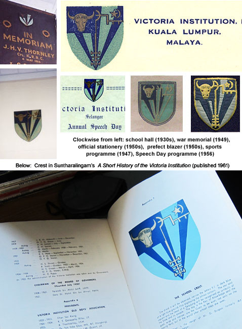 Crest with gold