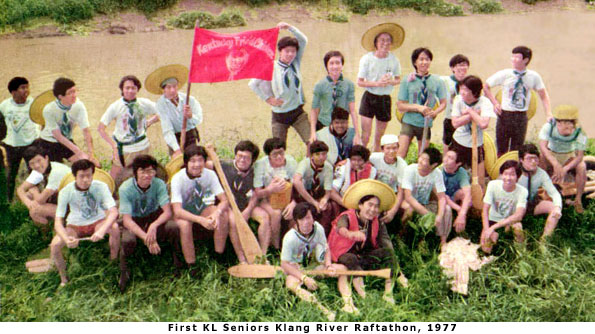 Klang River Raftathon 1977