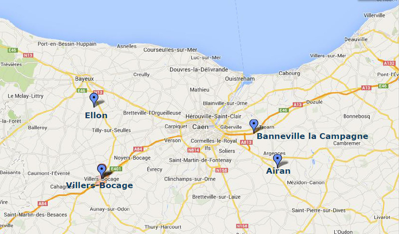 Normandy Map