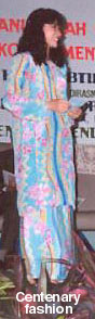 Teacher's centenary baju kurung