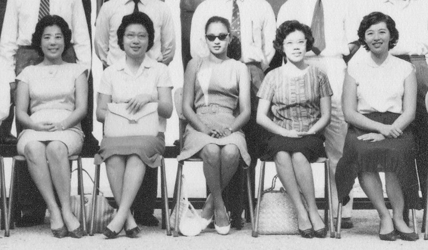 Old Girls on Staff 1964