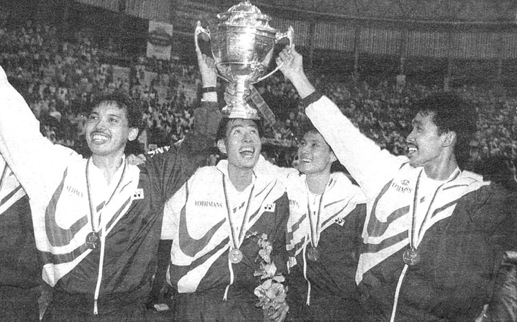 Victorians in Thomas Cup Victory, 1992