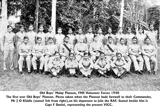 FMSVF Malay platoon 1940