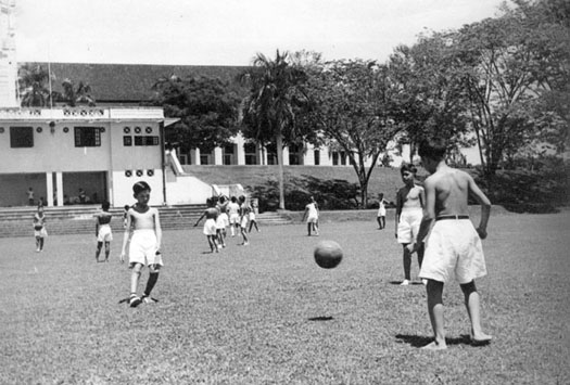 Football Practice 1954