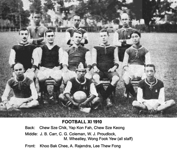 The V.I. Football Eleven, 1910