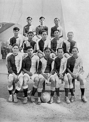 The V.I. Football Eleven, 1927