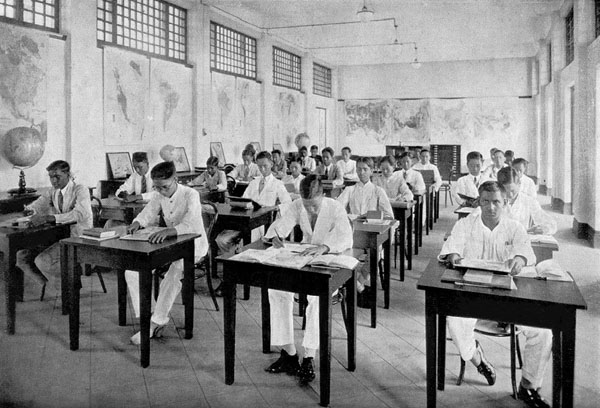 The old Geography Room, 1929