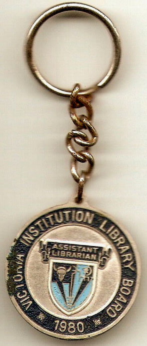 VI Library Key Chain