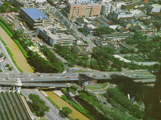 Old VI - aerial view, mid-1990s