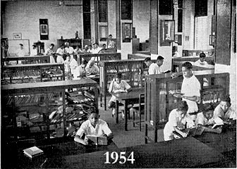 Library in 1954
