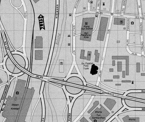 Old V.I. Map, 1990s