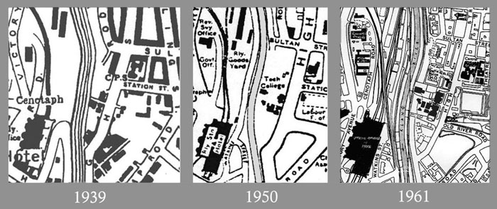 Old V.I. Map, post-1929
