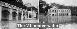 The V.I. under water