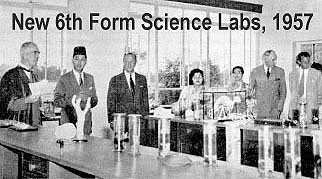 In the ground floor laboratory